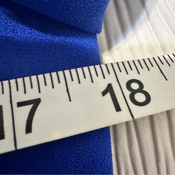 🆕JCrew Long Sleeve Wrap Dress in 365 Crepe Royal Blue Size 0 - Picture 14 of 16